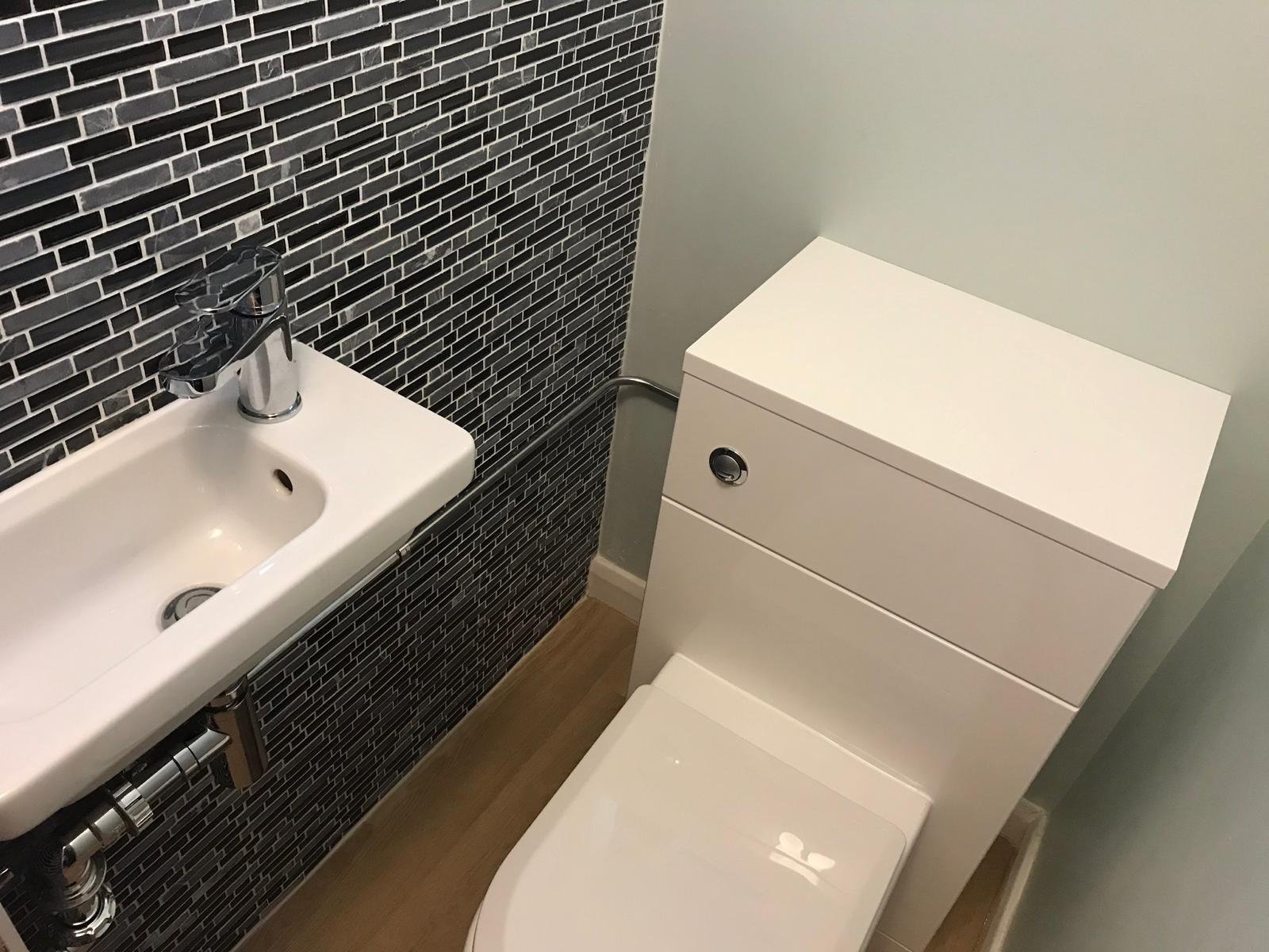 Cloakroom WC installation